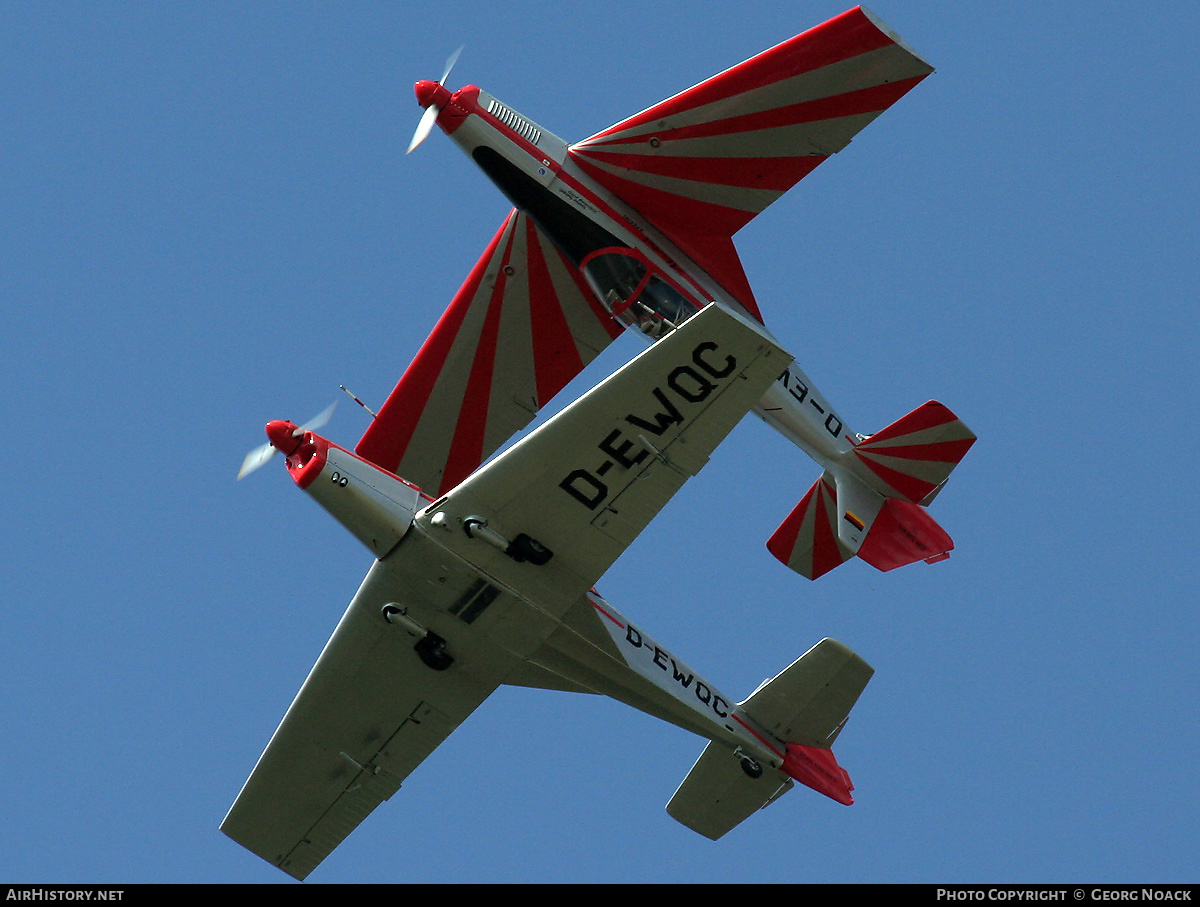 Aircraft Photo of D-EWQC | Zlin Z-526AFS Akrobat Special | AirHistory.net #354842