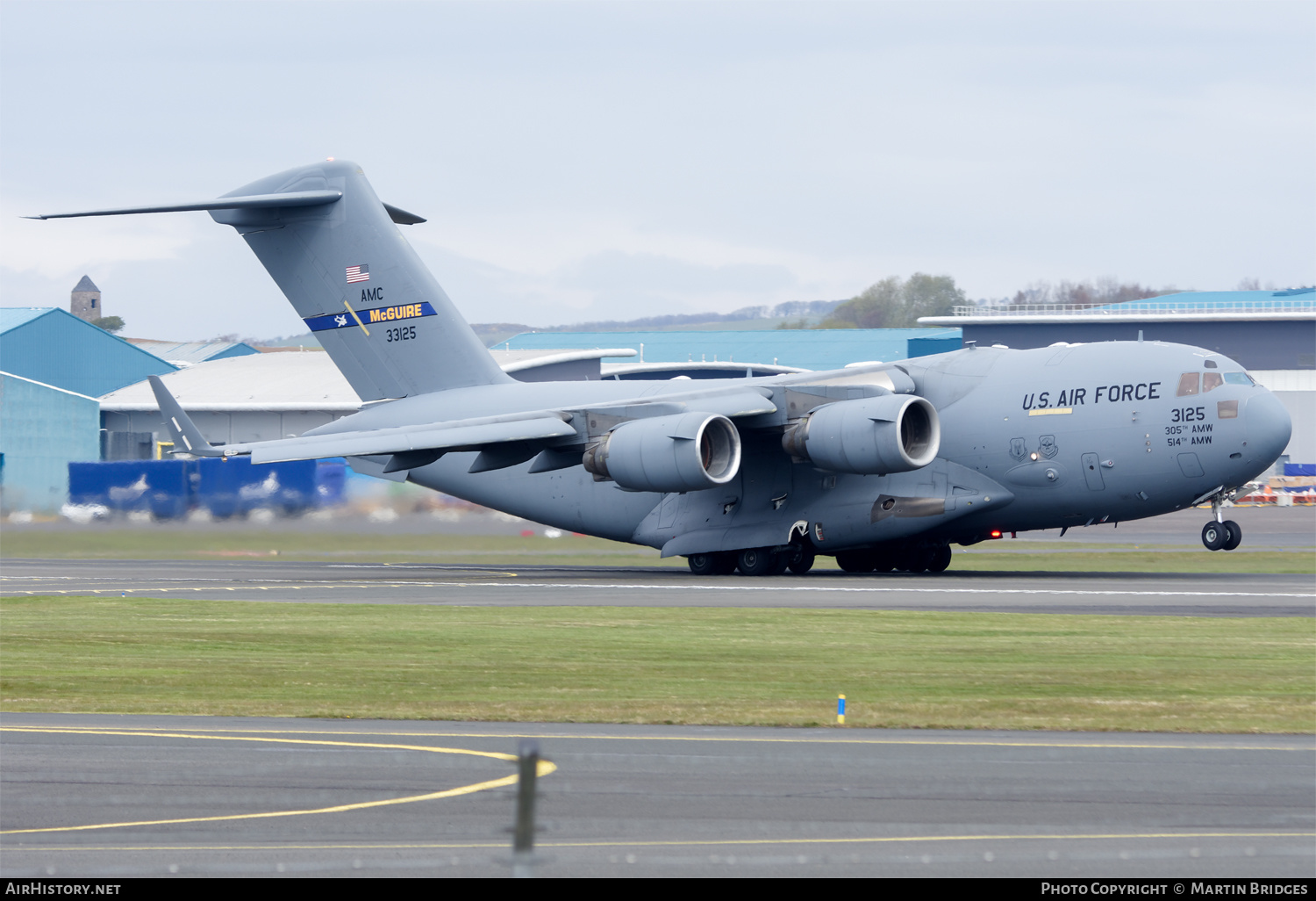 Aircraft Photo of 03-3125 / 33125 | Boeing C-17A Globemaster III | USA - Air Force | AirHistory.net #354848