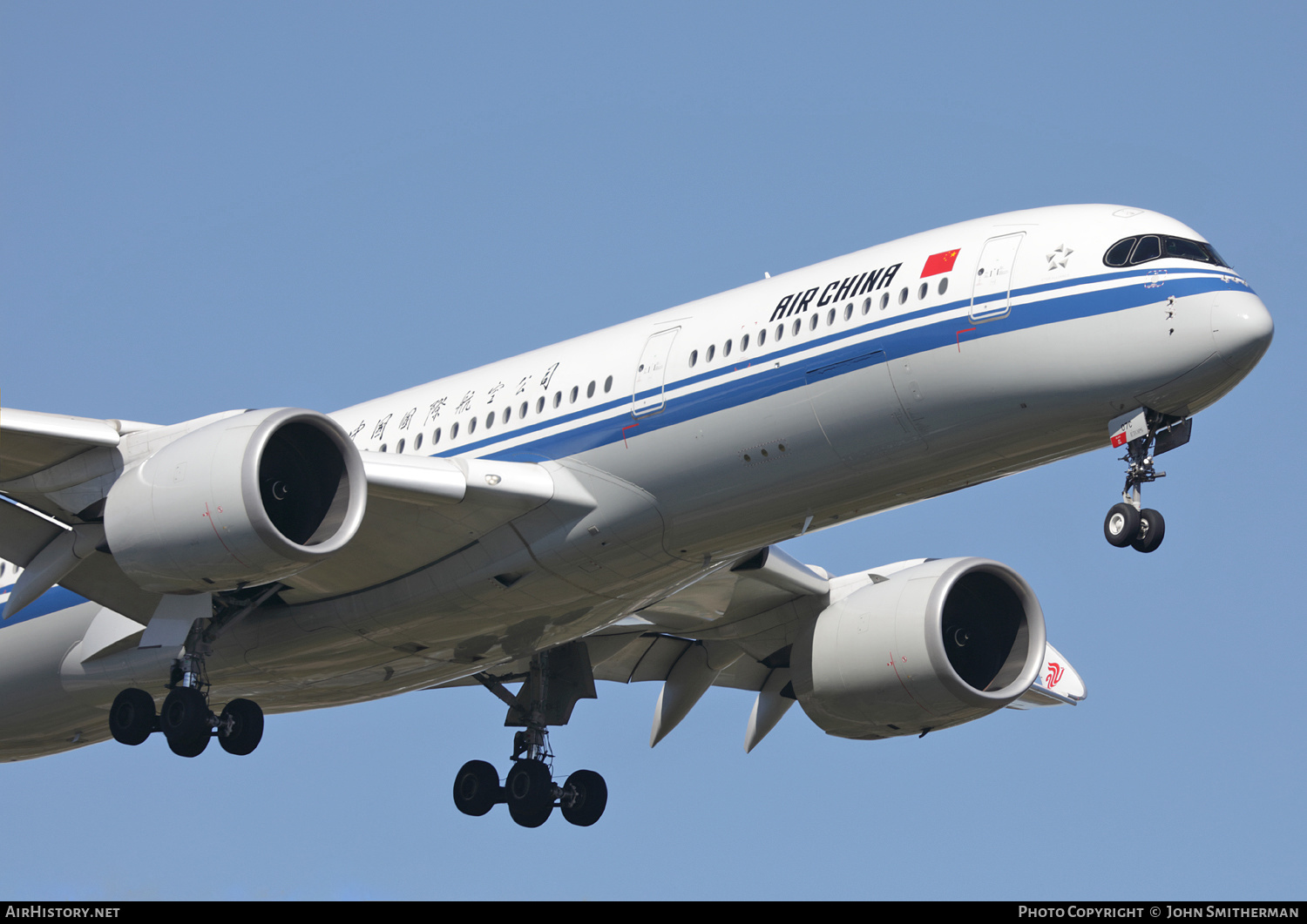 Aircraft Photo of B-307C | Airbus A350-941 | Air China | AirHistory.net #354857