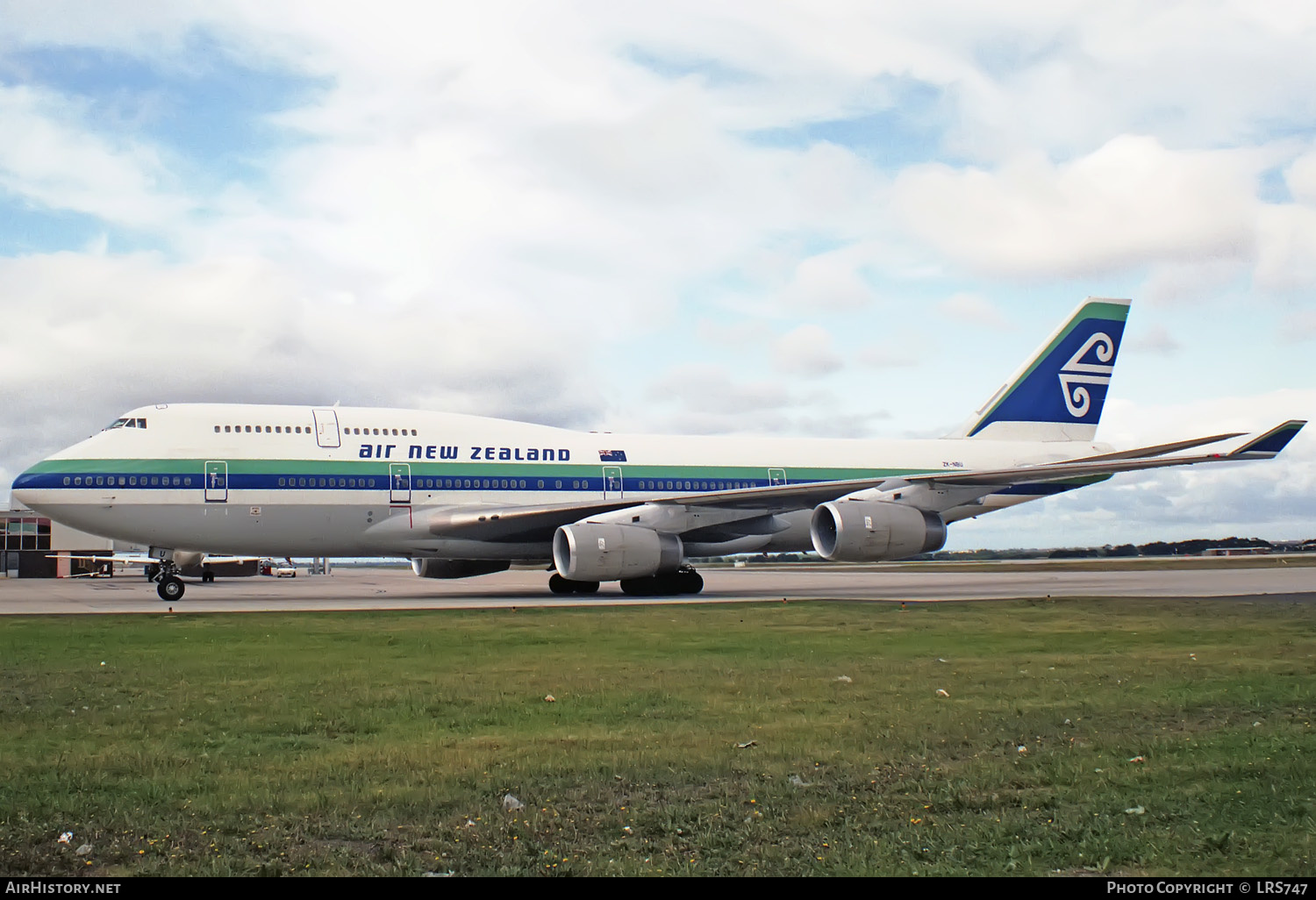 Aircraft Photo of ZK-NBU | Boeing 747-419 | Air New Zealand | AirHistory.net #354878