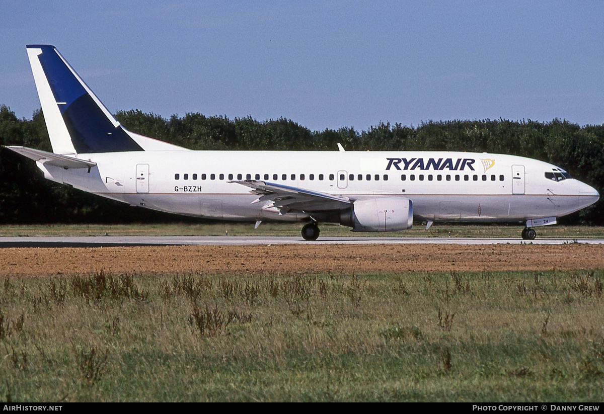 Aircraft Photo of G-BZZH | Boeing 737-3Q8 | Ryanair | AirHistory.net #354879