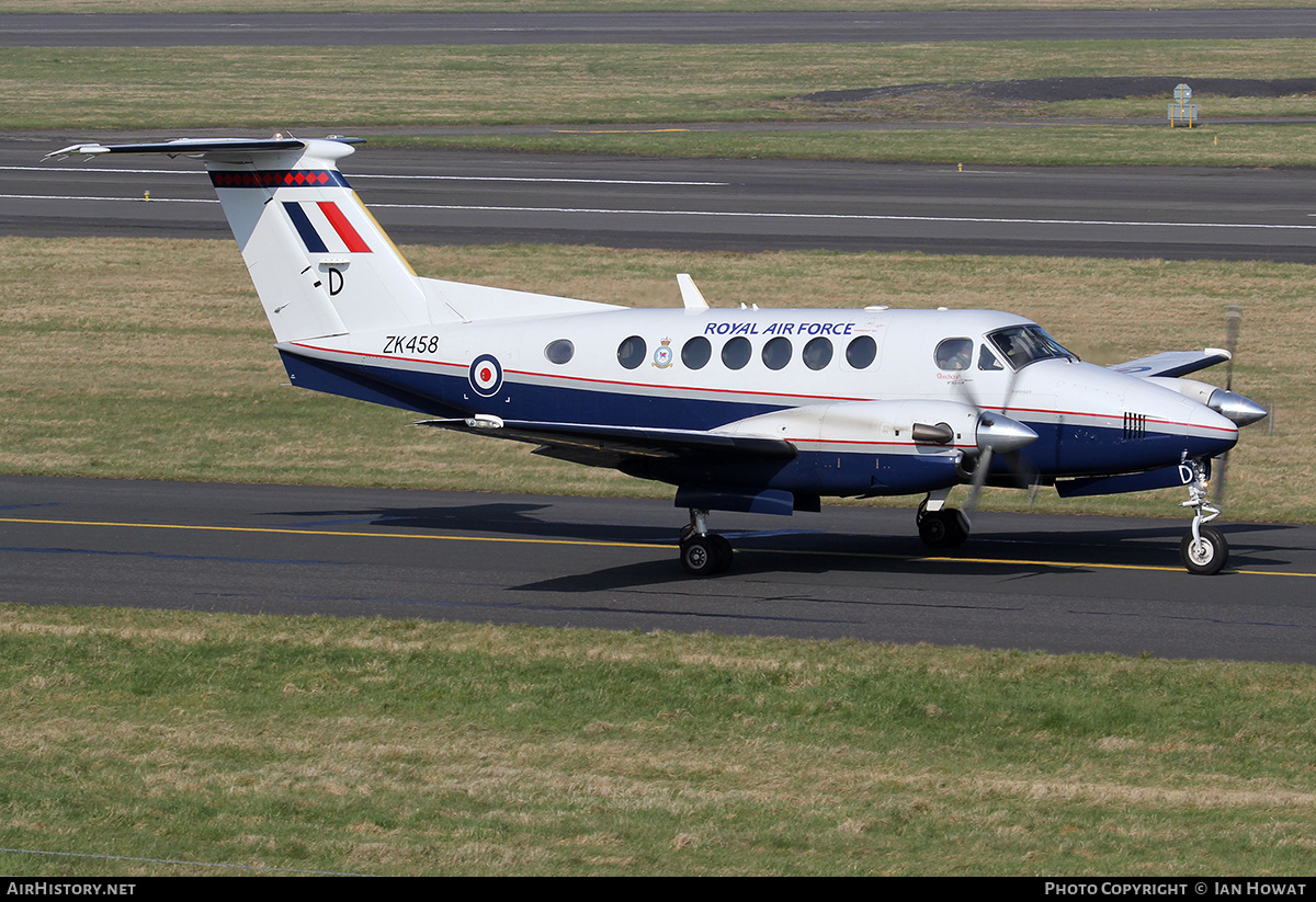 Aircraft Photo of ZK458 | Hawker Beechcraft B200GT King Air | UK - Air Force | AirHistory.net #354880