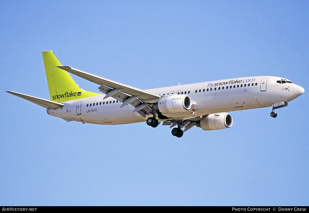 Aircraft Photo of LN-RCX | Boeing 737-883 | Snowflake | AirHistory.net #354884