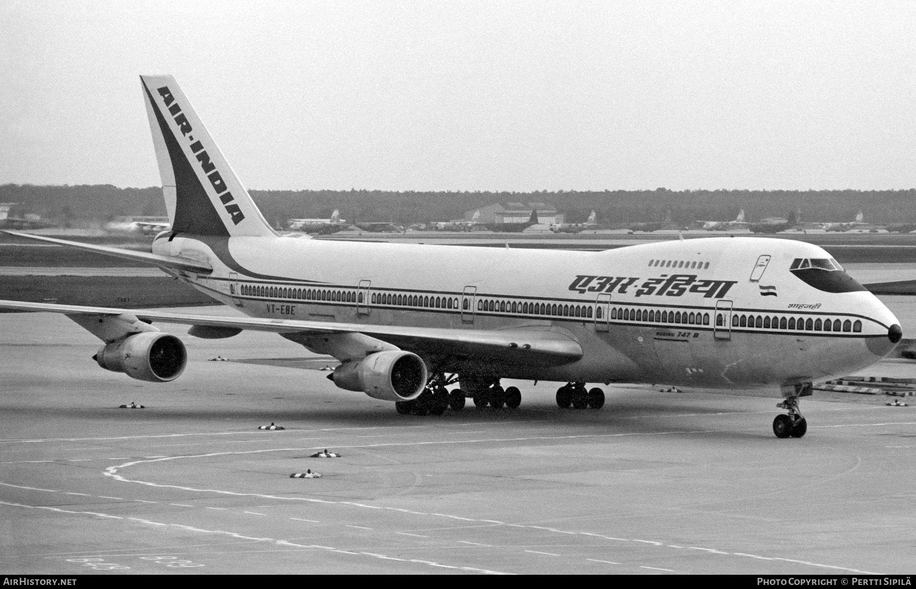 Aircraft Photo of VT-EBE | Boeing 747-237B | Air India | AirHistory.net #354885