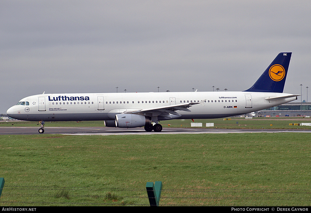 Aircraft Photo of D-AIRK | Airbus A321-131 | Lufthansa | AirHistory.net #354902