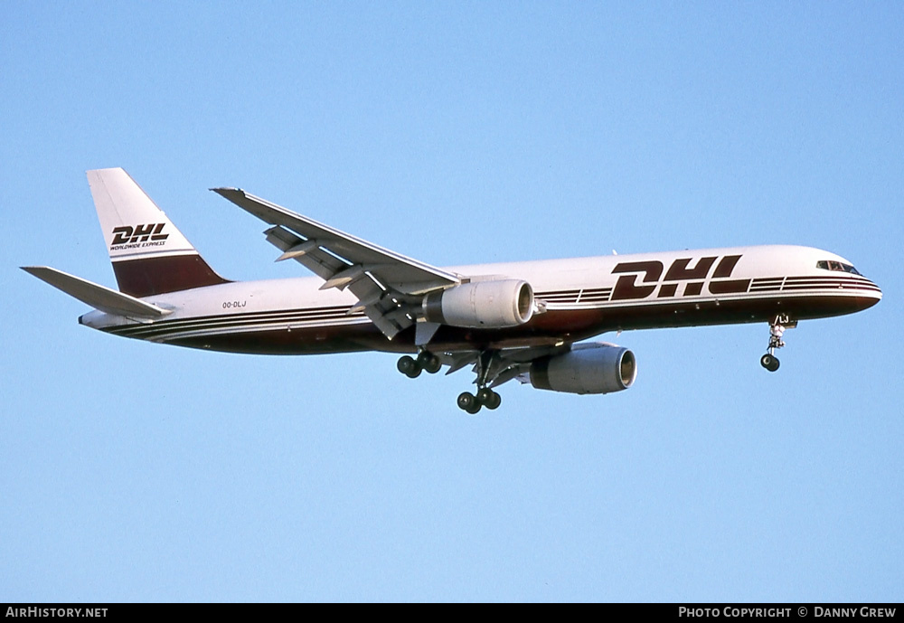 Aircraft Photo of OO-DLJ | Boeing 757-23APF | DHL Worldwide Express | AirHistory.net #354916