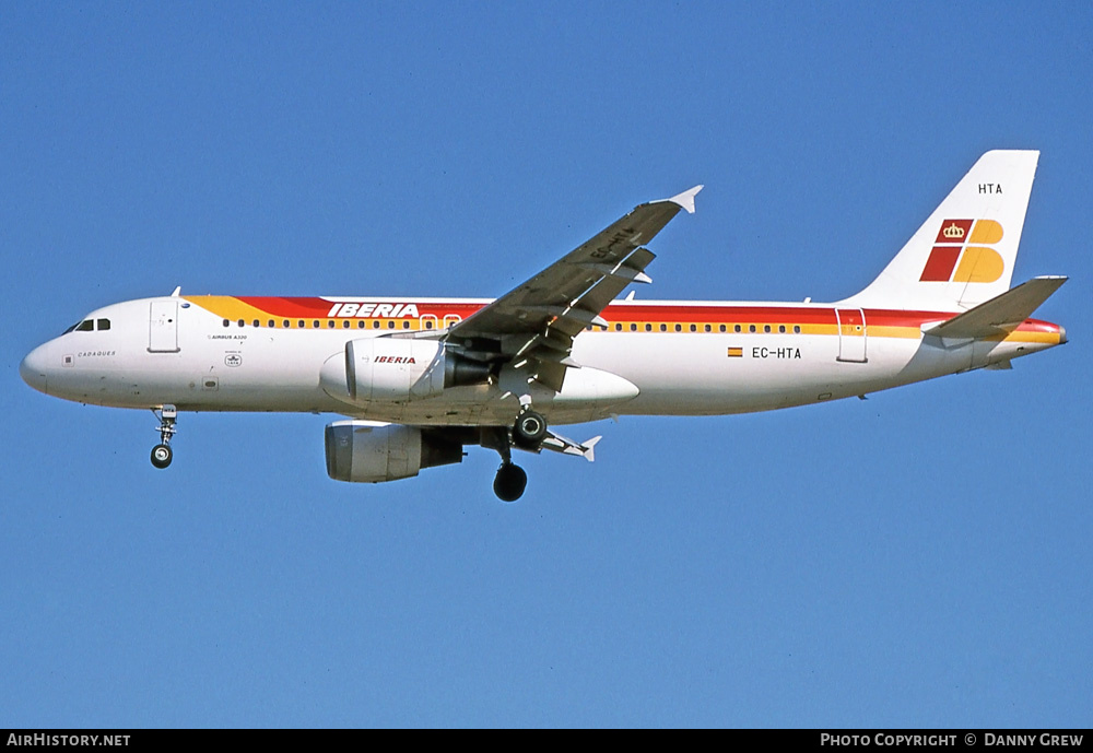 Aircraft Photo of EC-HTA | Airbus A320-214 | Iberia | AirHistory.net #354917