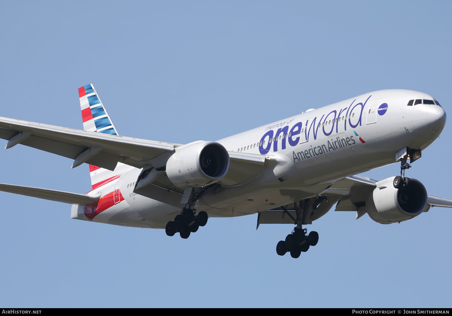 Aircraft Photo of N796AN | Boeing 777-223/ER | American Airlines | AirHistory.net #354922