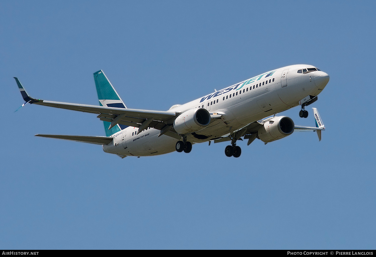 Aircraft Photo of C-GWWJ | Boeing 737-8CT | WestJet | AirHistory.net #354923