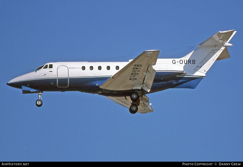 Aircraft Photo of G-OURB | British Aerospace HS-125-700B | BookaJet | AirHistory.net #354950