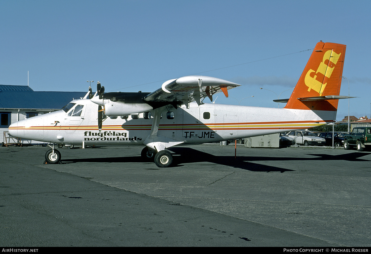 Aircraft Photo of TF-JME | De Havilland Canada DHC-6-200 Twin Otter | Flugfélag Norðurlands - Norlandair | AirHistory.net #354951
