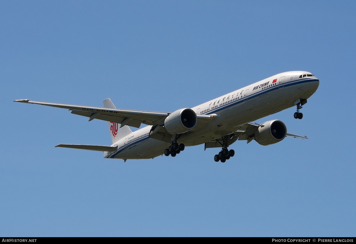 Aircraft Photo of B-2046 | Boeing 777-39L/ER | Air China | AirHistory.net #354959