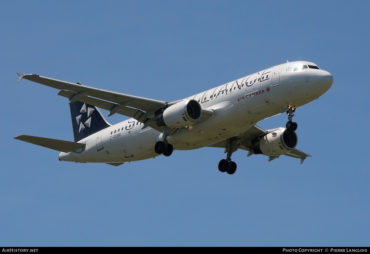 Aircraft Photo of C-FDRK | Airbus A320-211 | Air Canada | AirHistory.net #354961