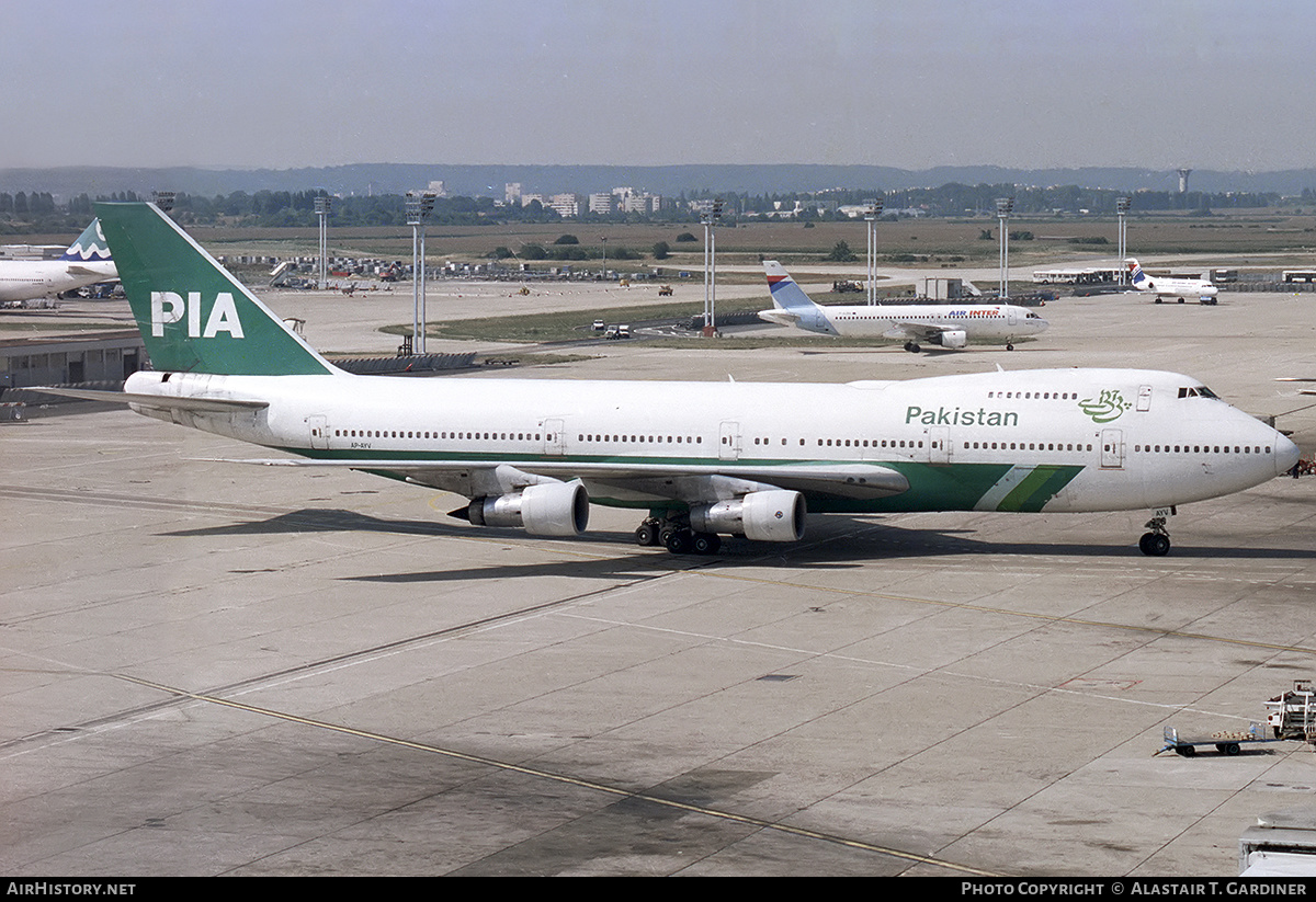 Aircraft Photo of AP-AYV | Boeing 747-282B | Pakistan International Airlines - PIA | AirHistory.net #354968