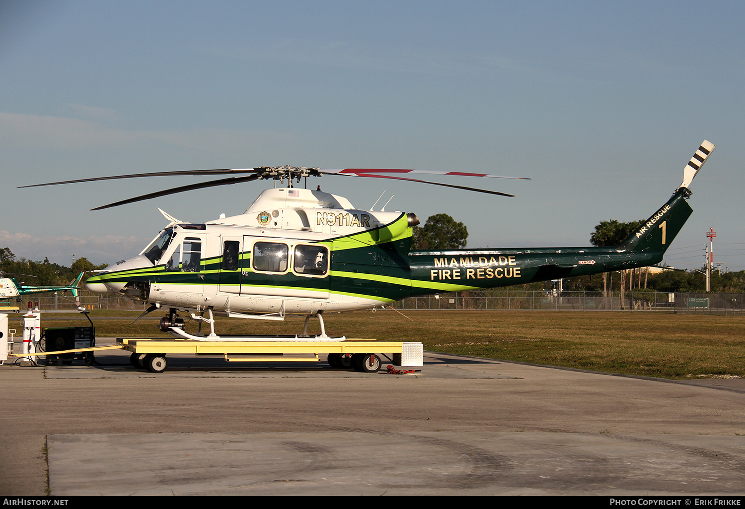 Aircraft Photo of N911AR | Bell 412EP | Miami-Dade Fire Rescue | AirHistory.net #354974