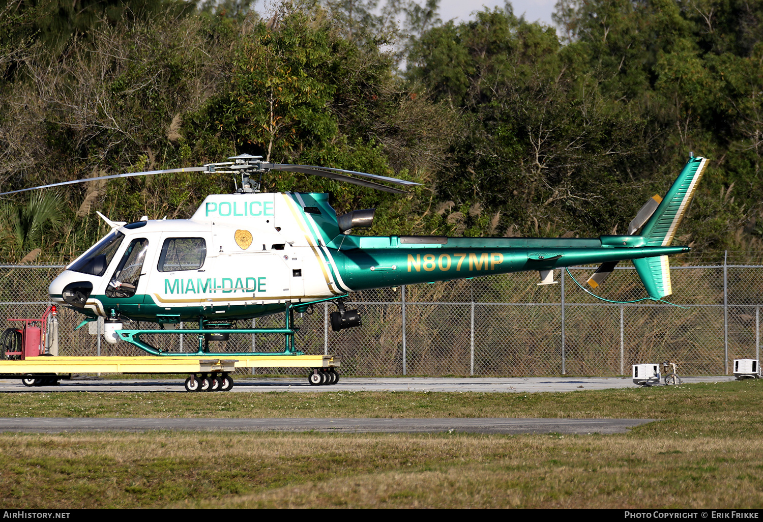 Aircraft Photo of N807MP | Eurocopter AS-350B-3 Ecureuil | Miami Dade Police Department | AirHistory.net #354976
