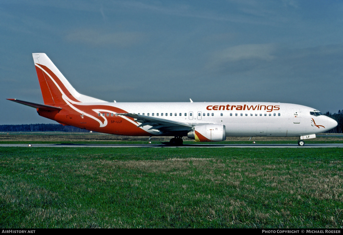 Aircraft Photo of SP-LLF | Boeing 737-45D | Centralwings | AirHistory.net #354988