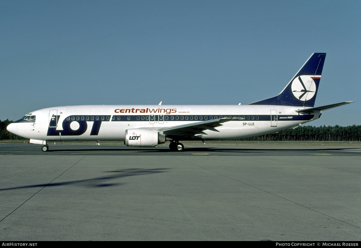 Aircraft Photo of SP-LLE | Boeing 737-45D | LOT Polish Airlines - Polskie Linie Lotnicze | AirHistory.net #354990
