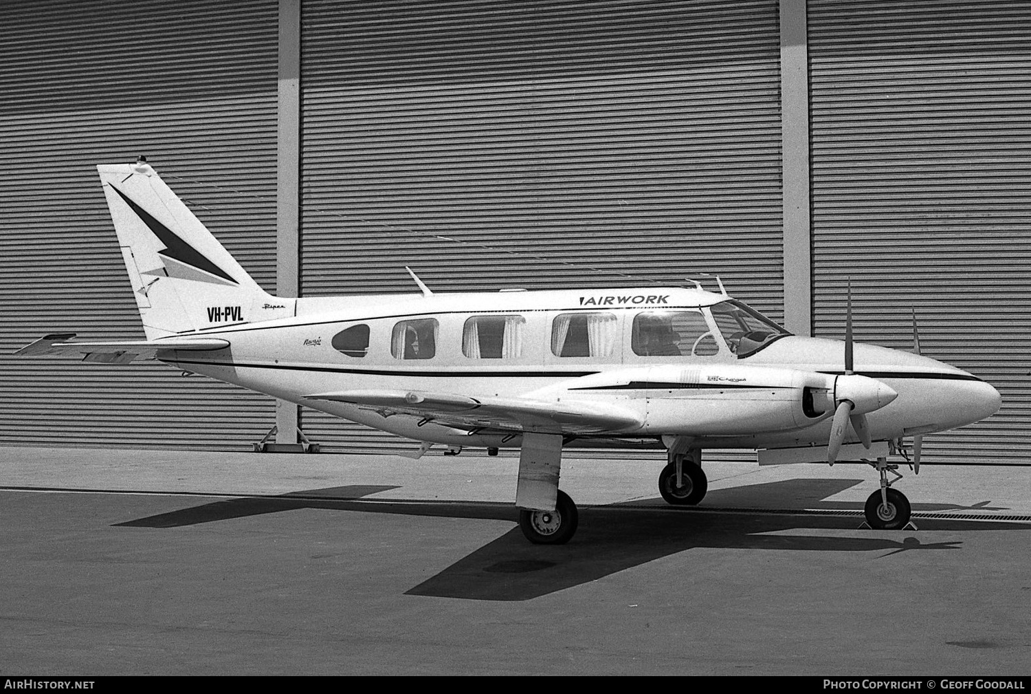 Aircraft Photo of VH-PVL | Piper PA-31-310 Navajo | Airwork Australia | AirHistory.net #354998