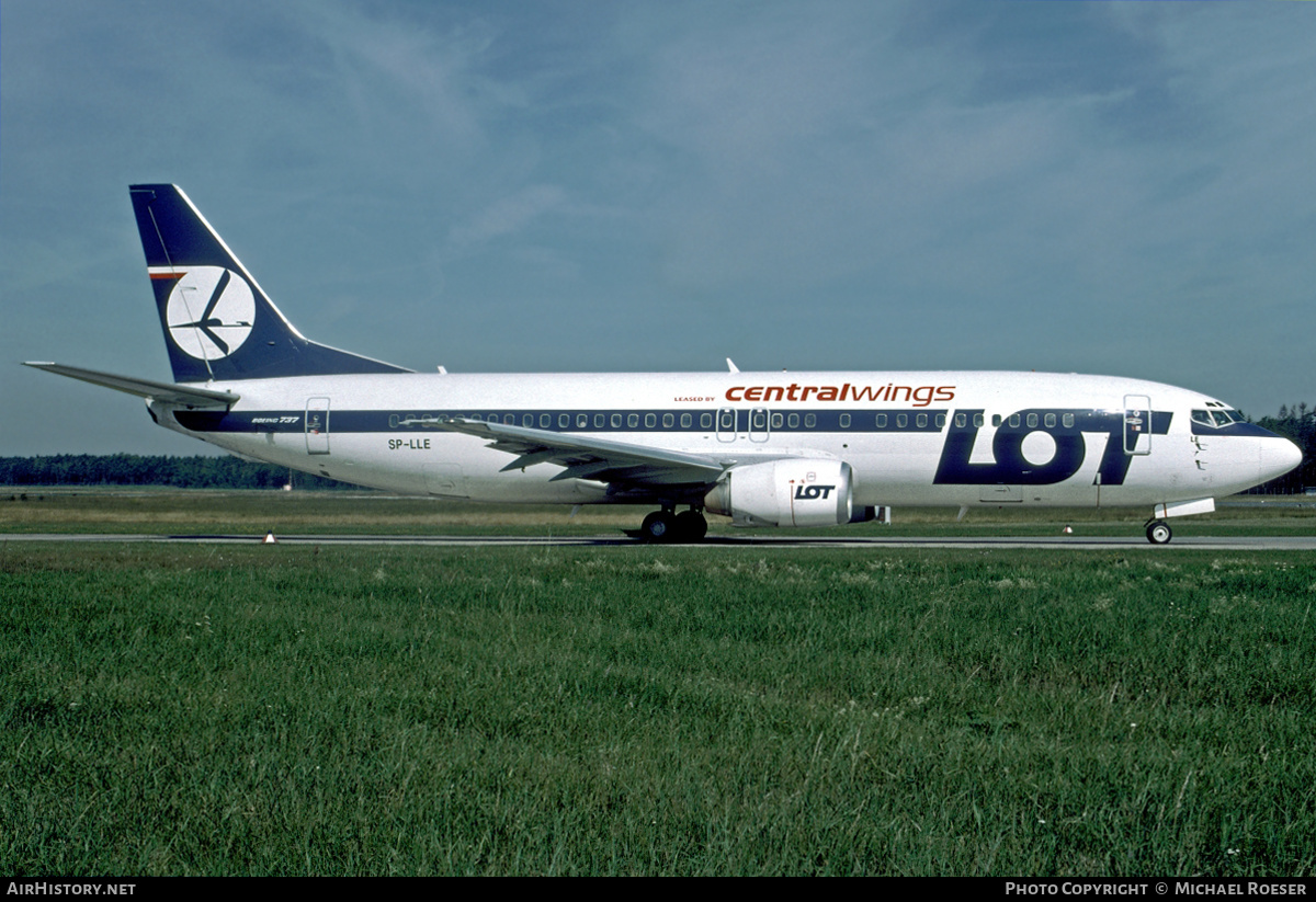 Aircraft Photo of SP-LLE | Boeing 737-45D | LOT Polish Airlines - Polskie Linie Lotnicze | AirHistory.net #355003