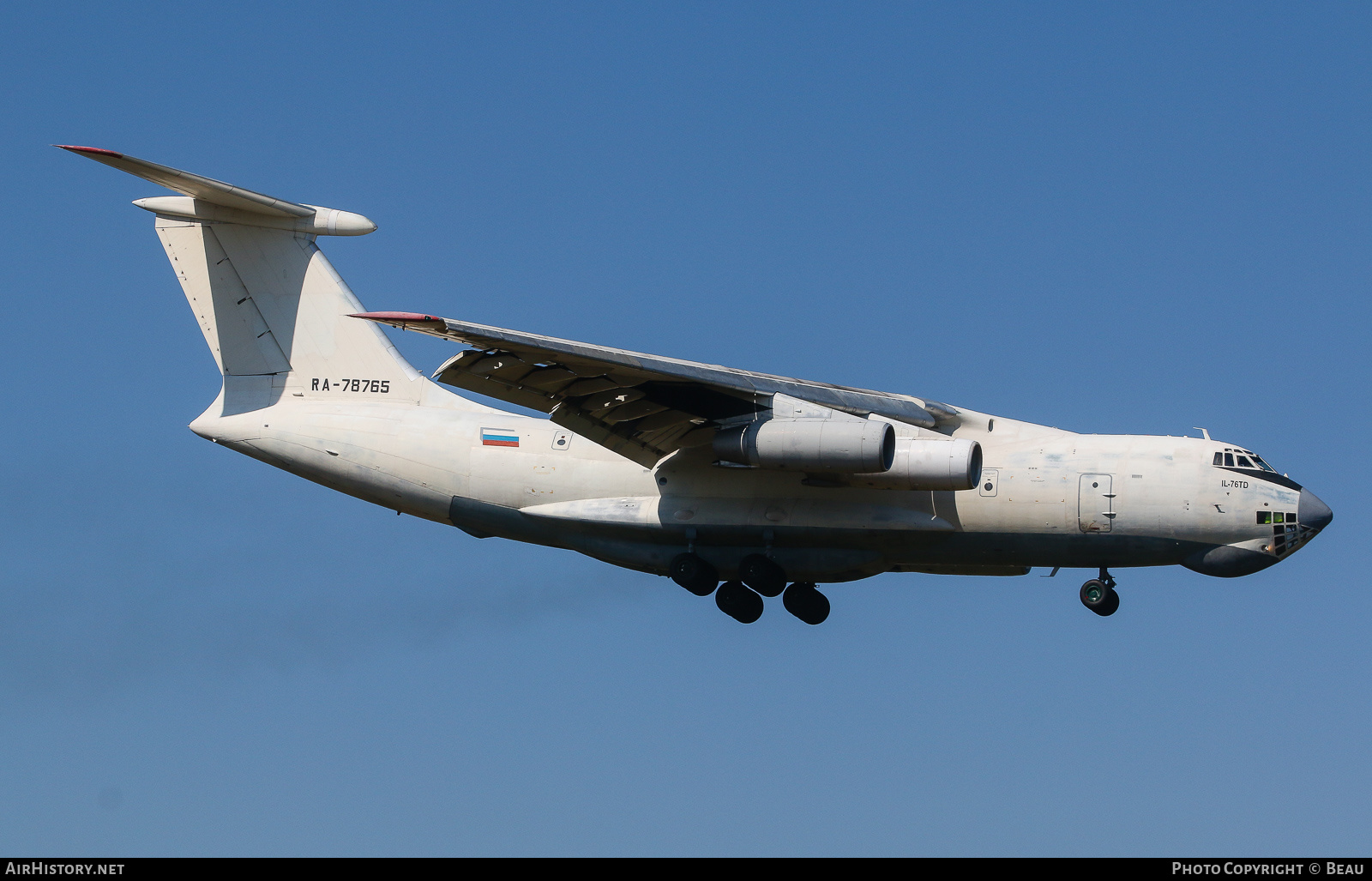 Aircraft Photo of RA-78765 | Ilyushin Il-76TD | AirHistory.net #355005