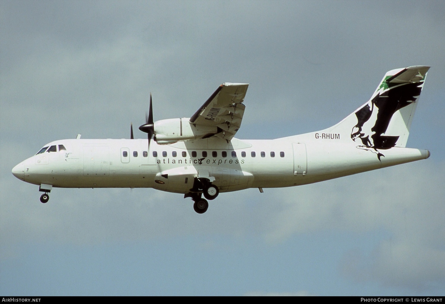 Aircraft Photo of G-RHUM | ATR ATR-42-300 | Atlantic Express | AirHistory.net #355020