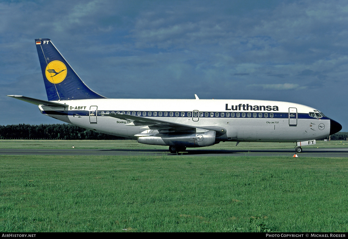 Aircraft Photo of D-ABFT | Boeing 737-230/Adv | Lufthansa | AirHistory.net #355022