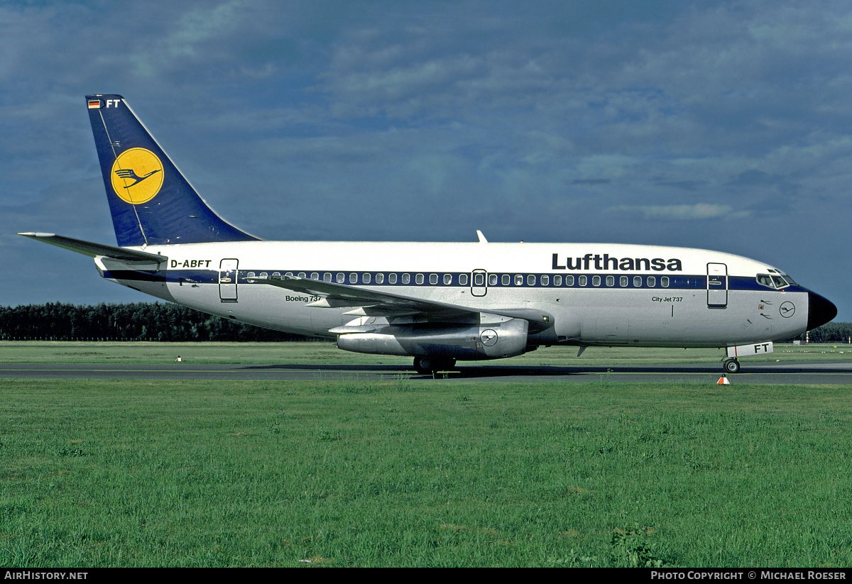Aircraft Photo of D-ABFT | Boeing 737-230/Adv | Lufthansa | AirHistory.net #355022