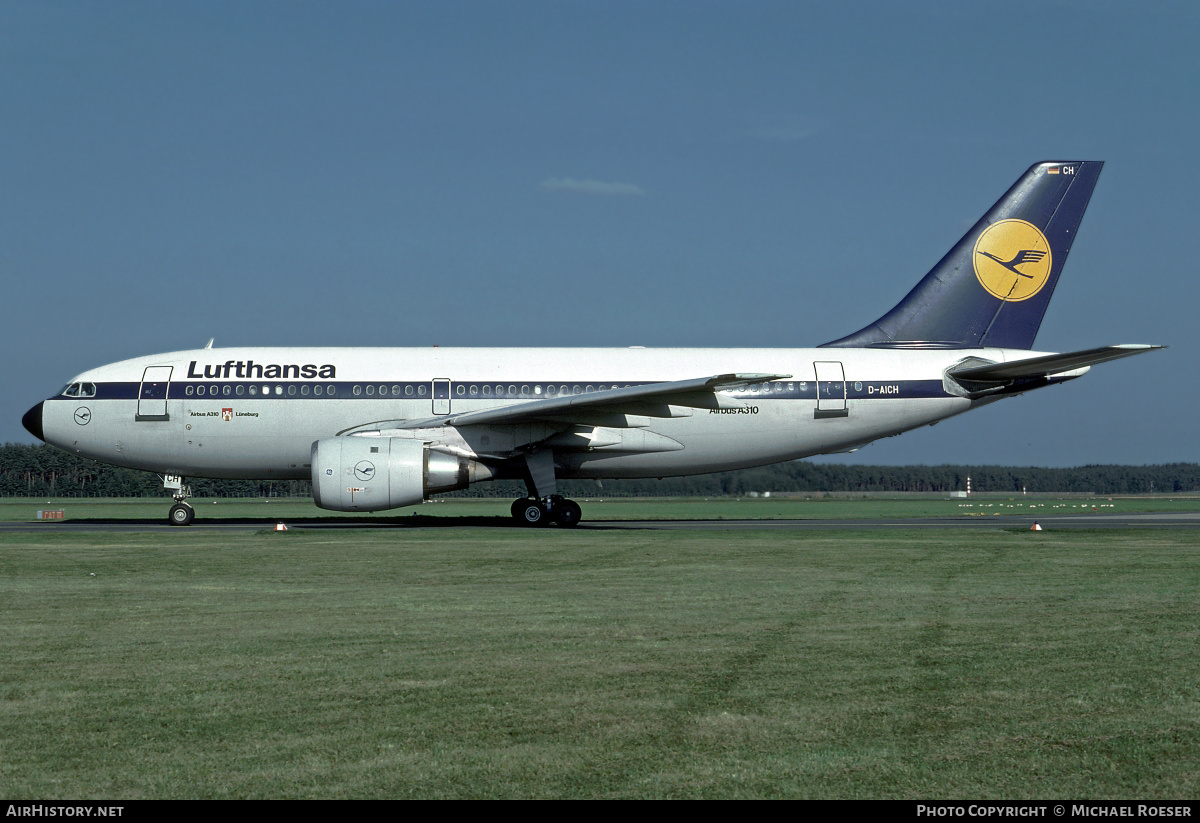 Aircraft Photo of D-AICH | Airbus A310-203 | Lufthansa | AirHistory.net #355027