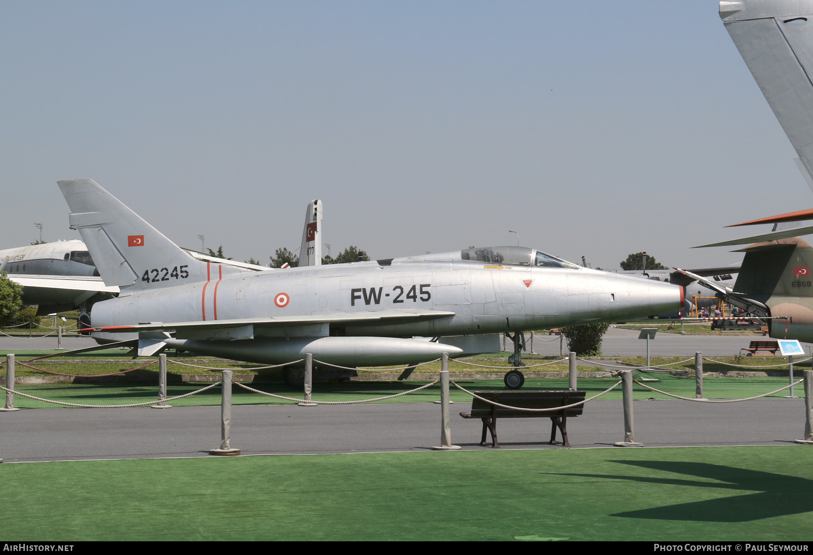 Aircraft Photo of 42245 | North American F-100D Super Sabre | Turkey - Air Force | AirHistory.net #355028