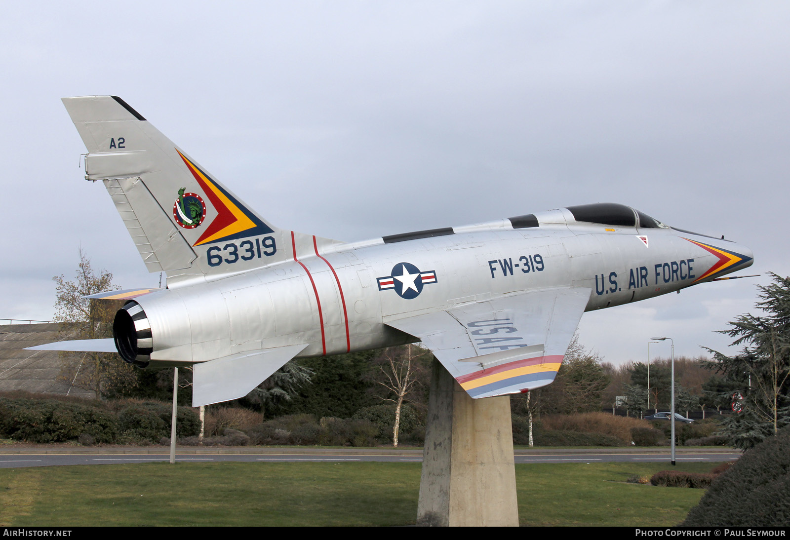Aircraft Photo of 63319 | North American F-100D Super Sabre | USA - Air Force | AirHistory.net #355037