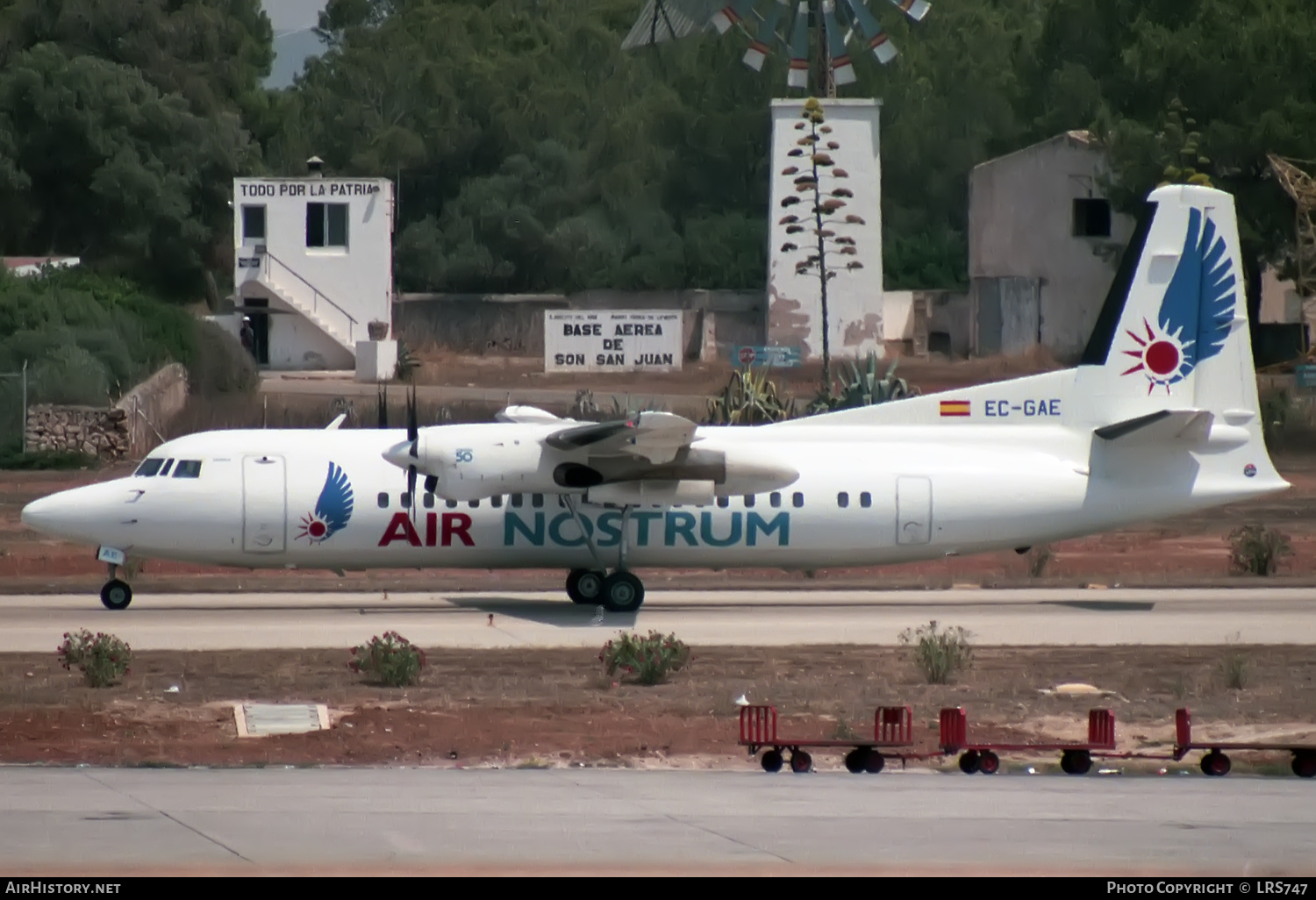 Aircraft Photo of EC-GAE | Fokker 50 | Air Nostrum | AirHistory.net #355039