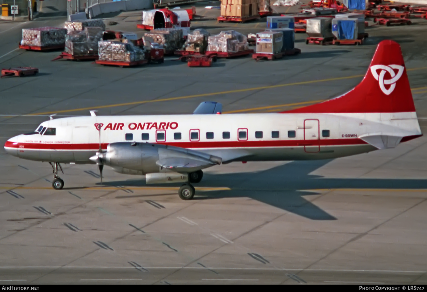 Aircraft Photo of C-GGWH | Convair 580 | Air Ontario | AirHistory.net #355047