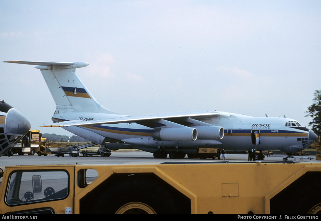 Aircraft Photo of UR-76415 | Ilyushin Il-78 | Busol Airline | AirHistory.net #355050