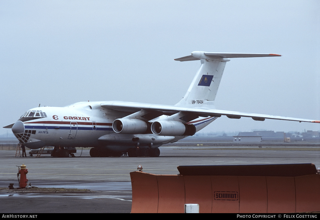 Aircraft Photo of UN-76434 | Ilyushin Il-76TD | Sayakhat Airlines | AirHistory.net #355053