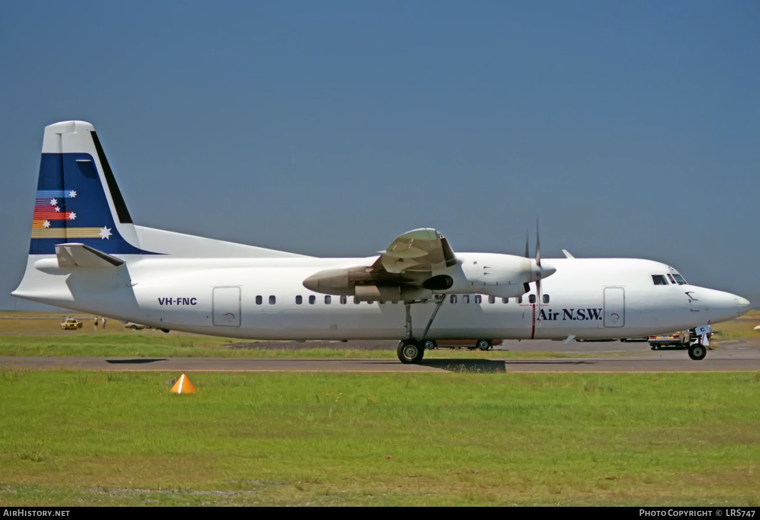 Aircraft Photo of VH-FNC | Fokker 50 | Air NSW | AirHistory.net #355057