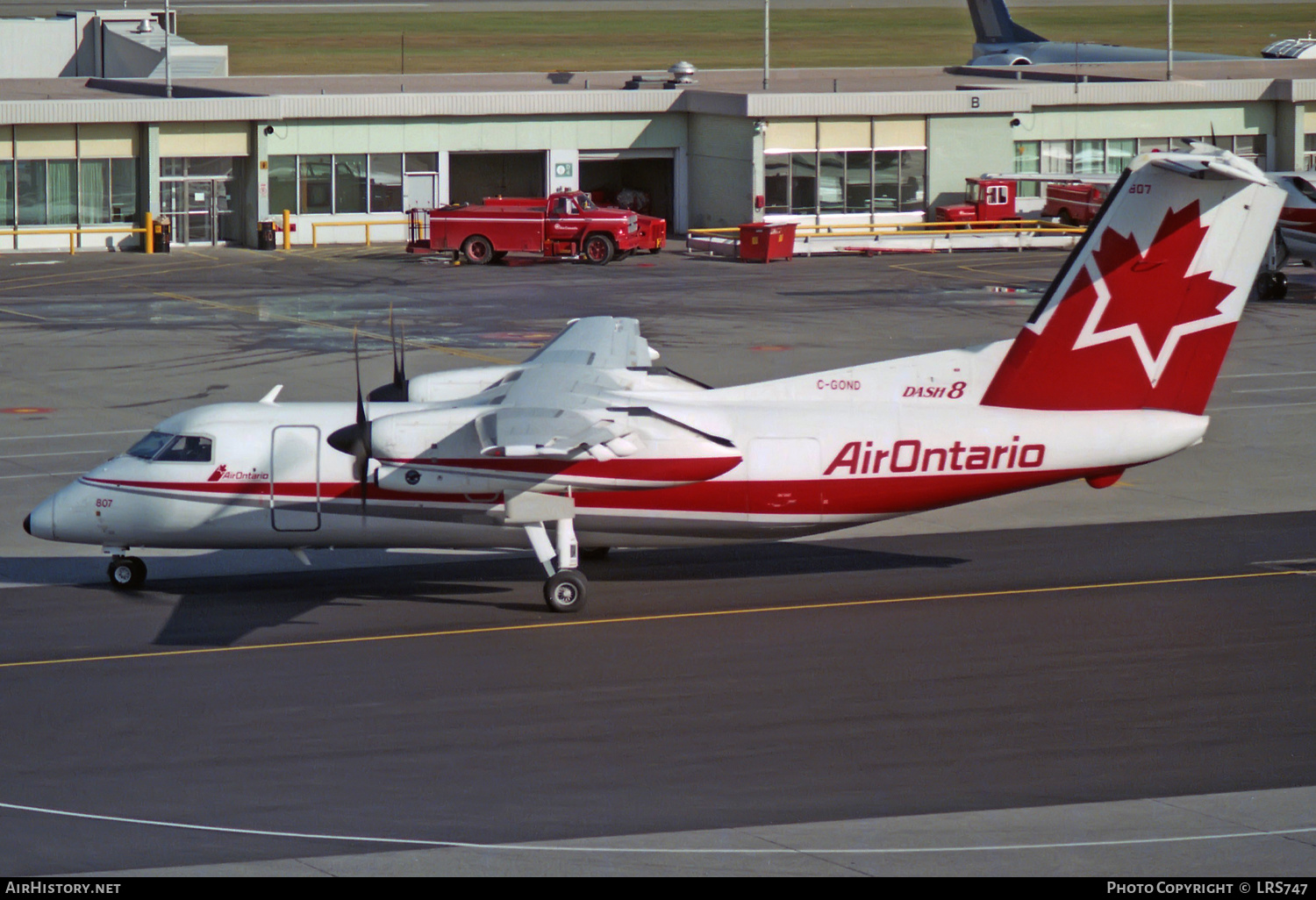 Aircraft Photo of C-GOND | De Havilland Canada DHC-8-102 Dash 8 | Air Ontario | AirHistory.net #355061