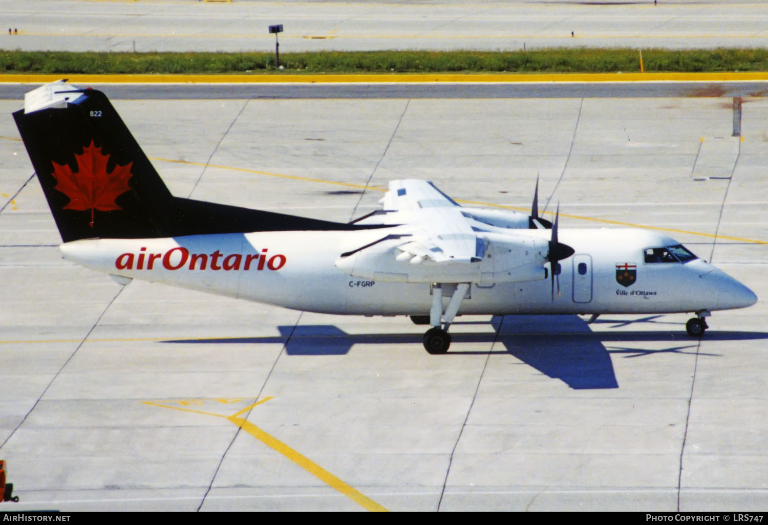 Aircraft Photo of C-FGRP | De Havilland Canada DHC-8-102 Dash 8 | Air Ontario | AirHistory.net #355066