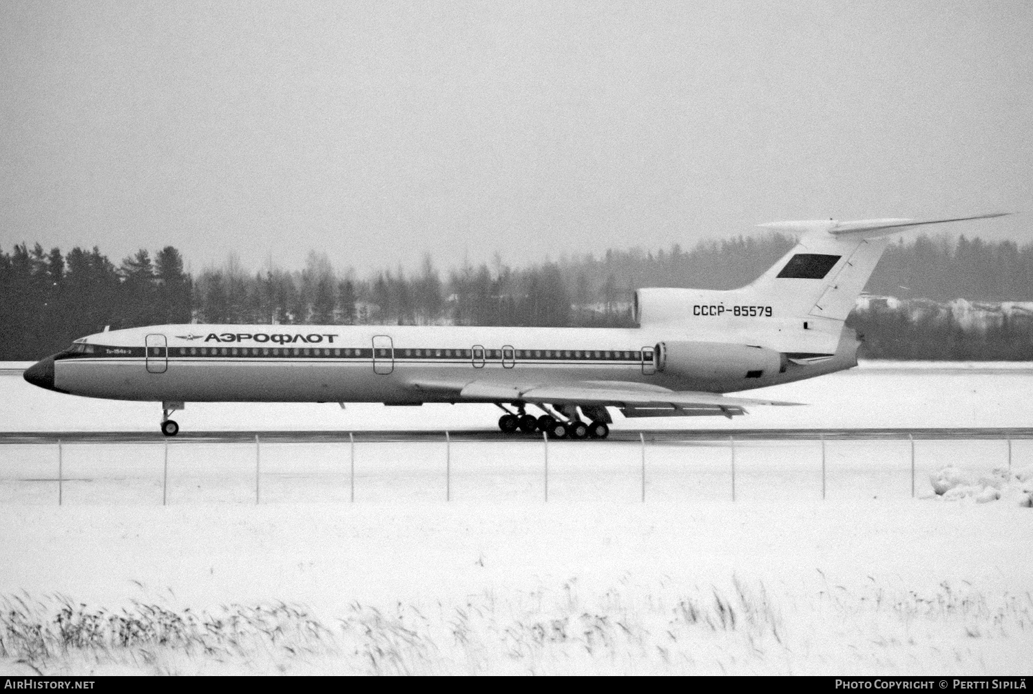 Aircraft Photo of CCCP-85579 | Tupolev Tu-154B-2 | Aeroflot | AirHistory.net #355073