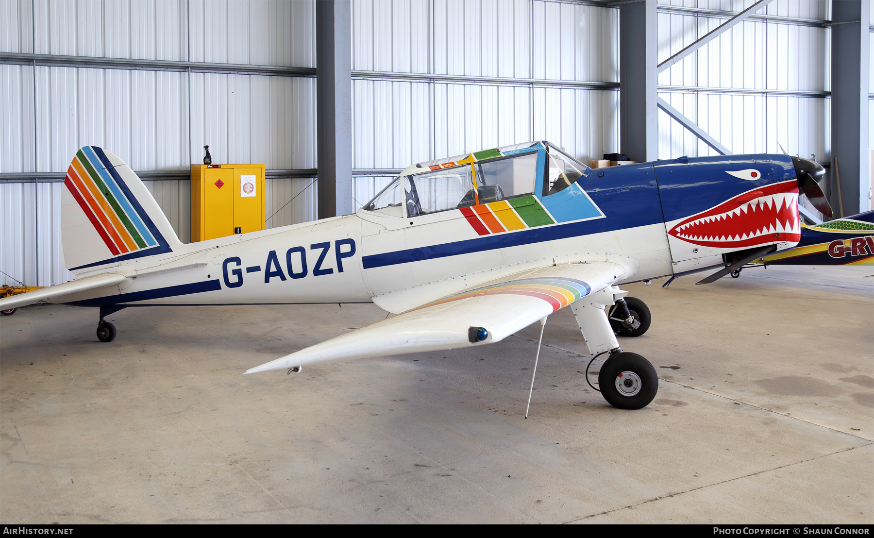 Aircraft Photo of G-AOZP | De Havilland DHC-1 Chipmunk Mk22 | AirHistory.net #355090