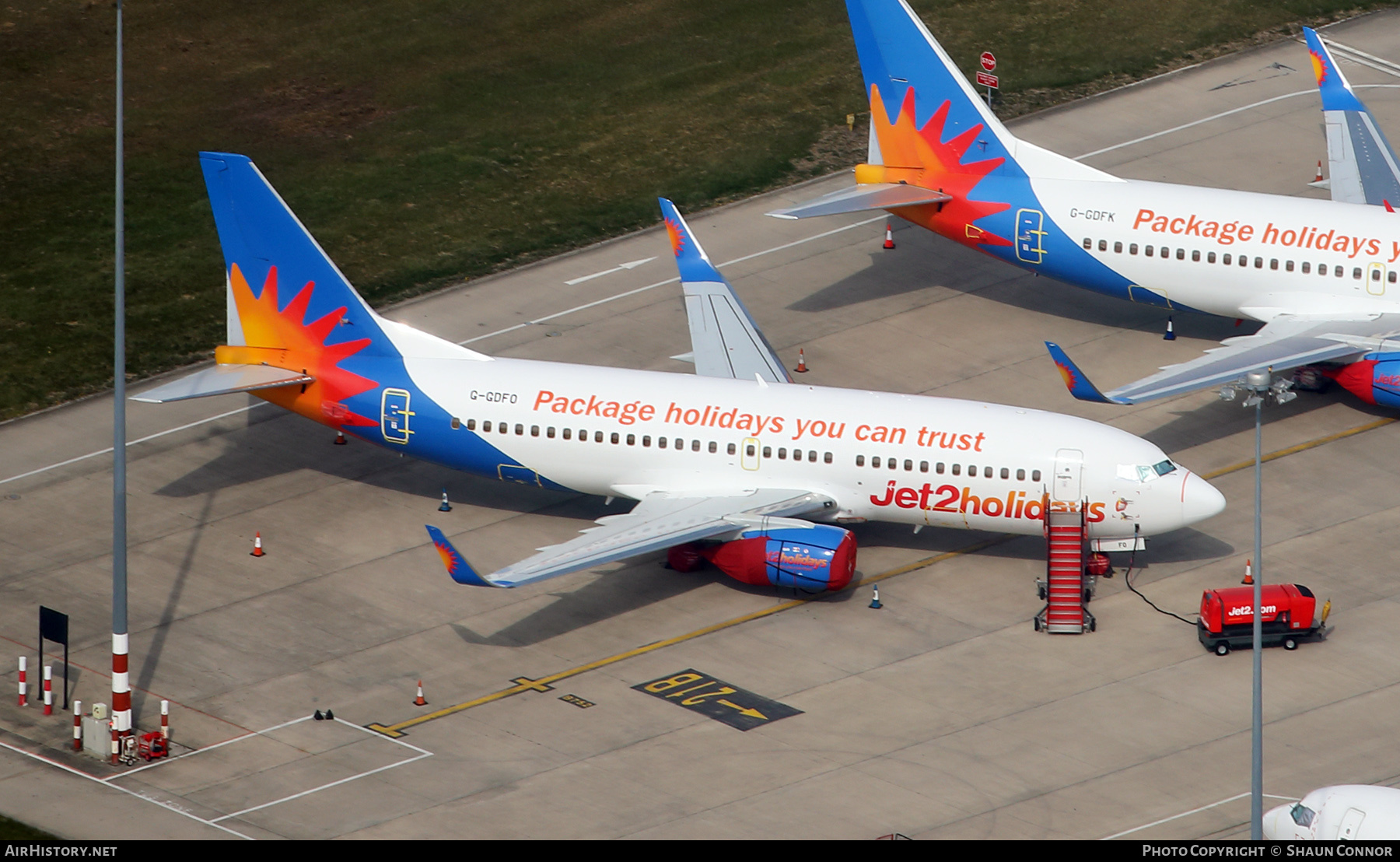 Aircraft Photo of G-GDFO | Boeing 737-3U3 | Jet2 Holidays | AirHistory.net #355092