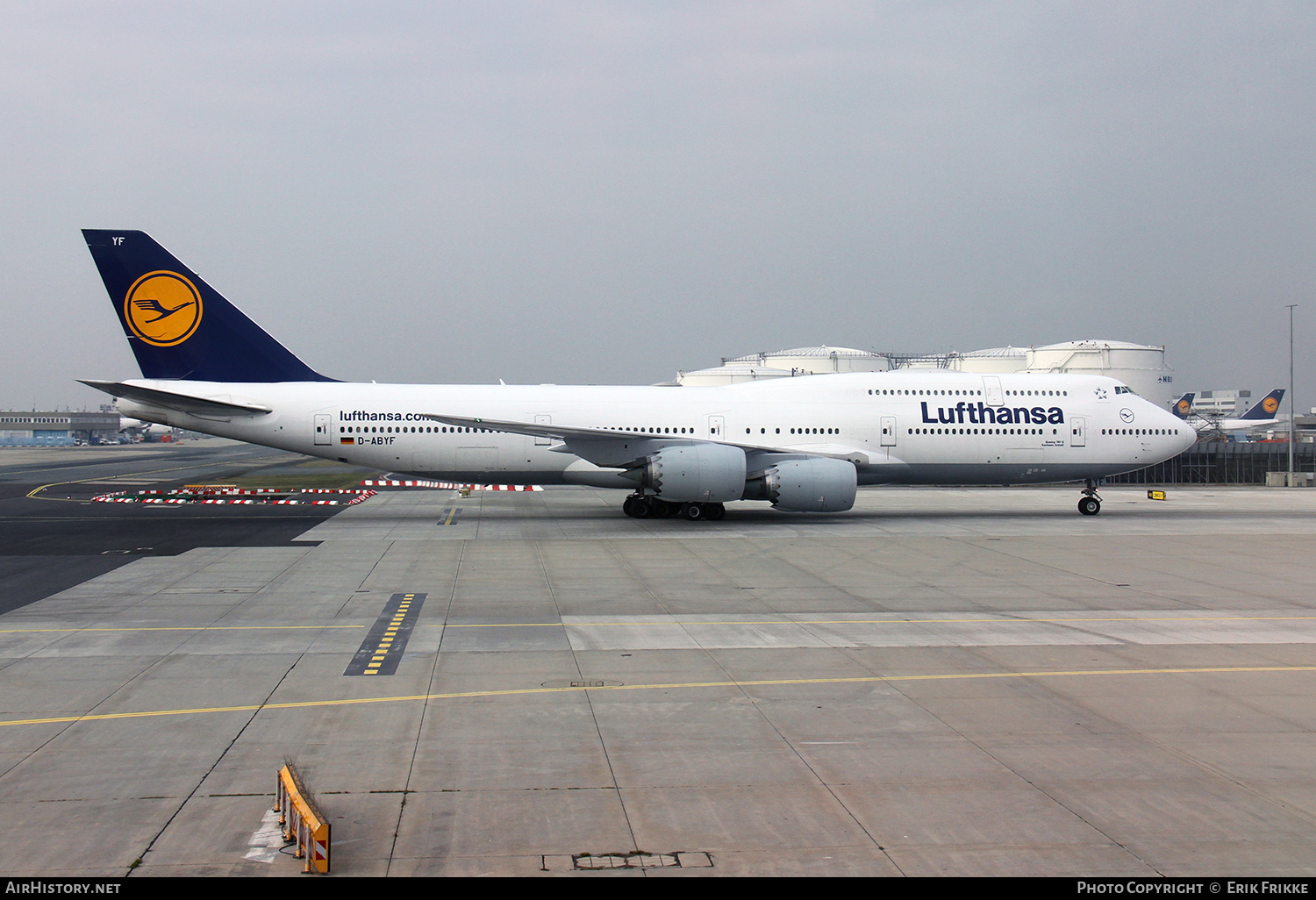 Aircraft Photo of D-ABYF | Boeing 747-830 | Lufthansa | AirHistory.net #355099