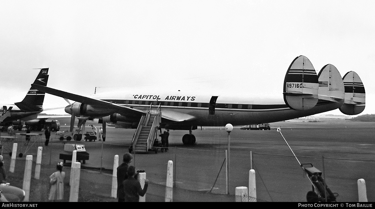 Aircraft Photo of N9716C | Lockheed L-1049E/01 Super Constellation | Capitol Airways | AirHistory.net #355123