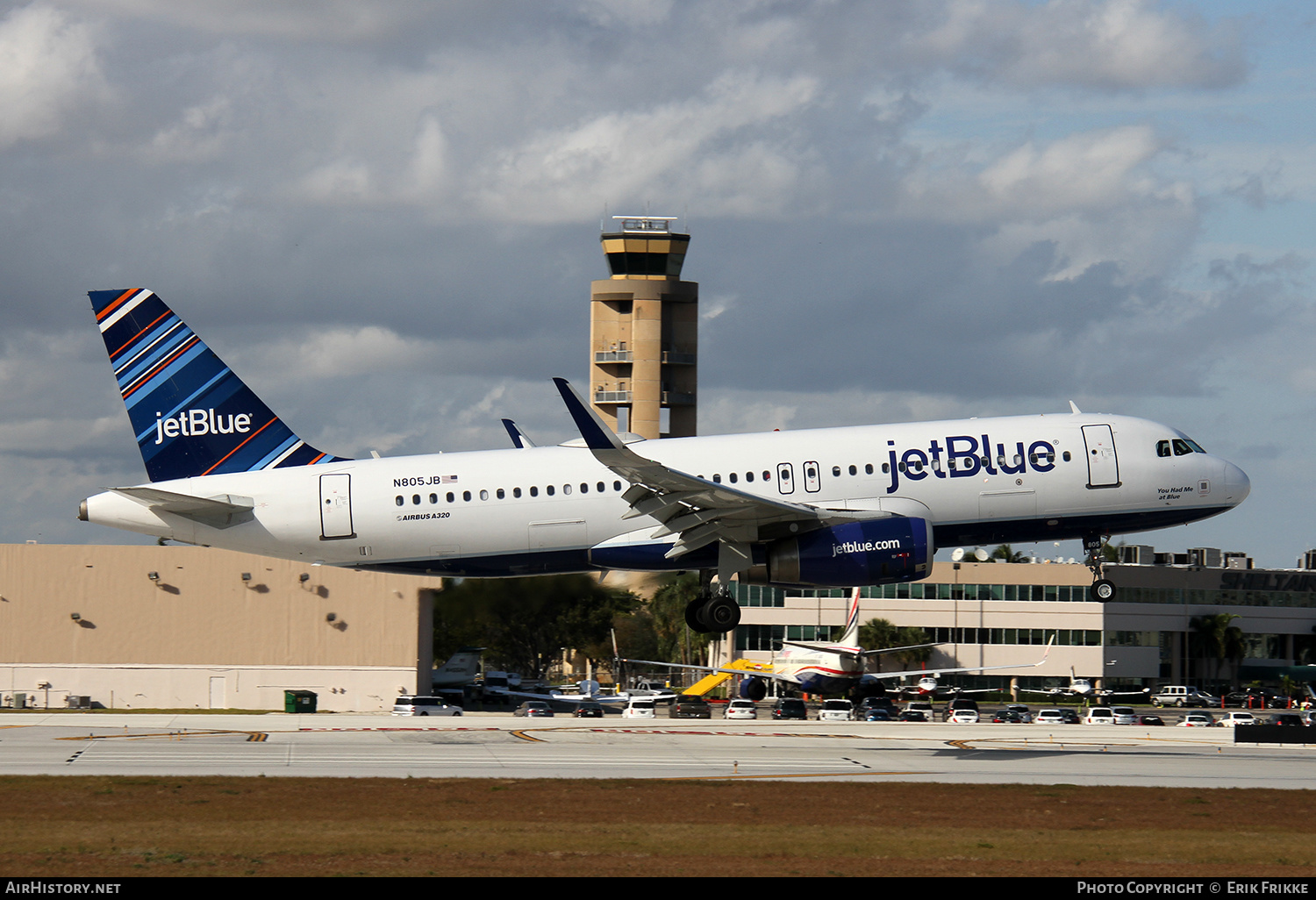 Aircraft Photo of N805JB | Airbus A320-232 | JetBlue Airways | AirHistory.net #355150