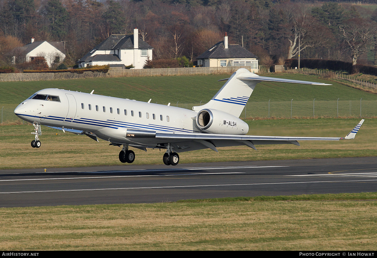 Aircraft Photo of M-ALSH | Bombardier Global Express (BD-700-1A10) | AirHistory.net #355159