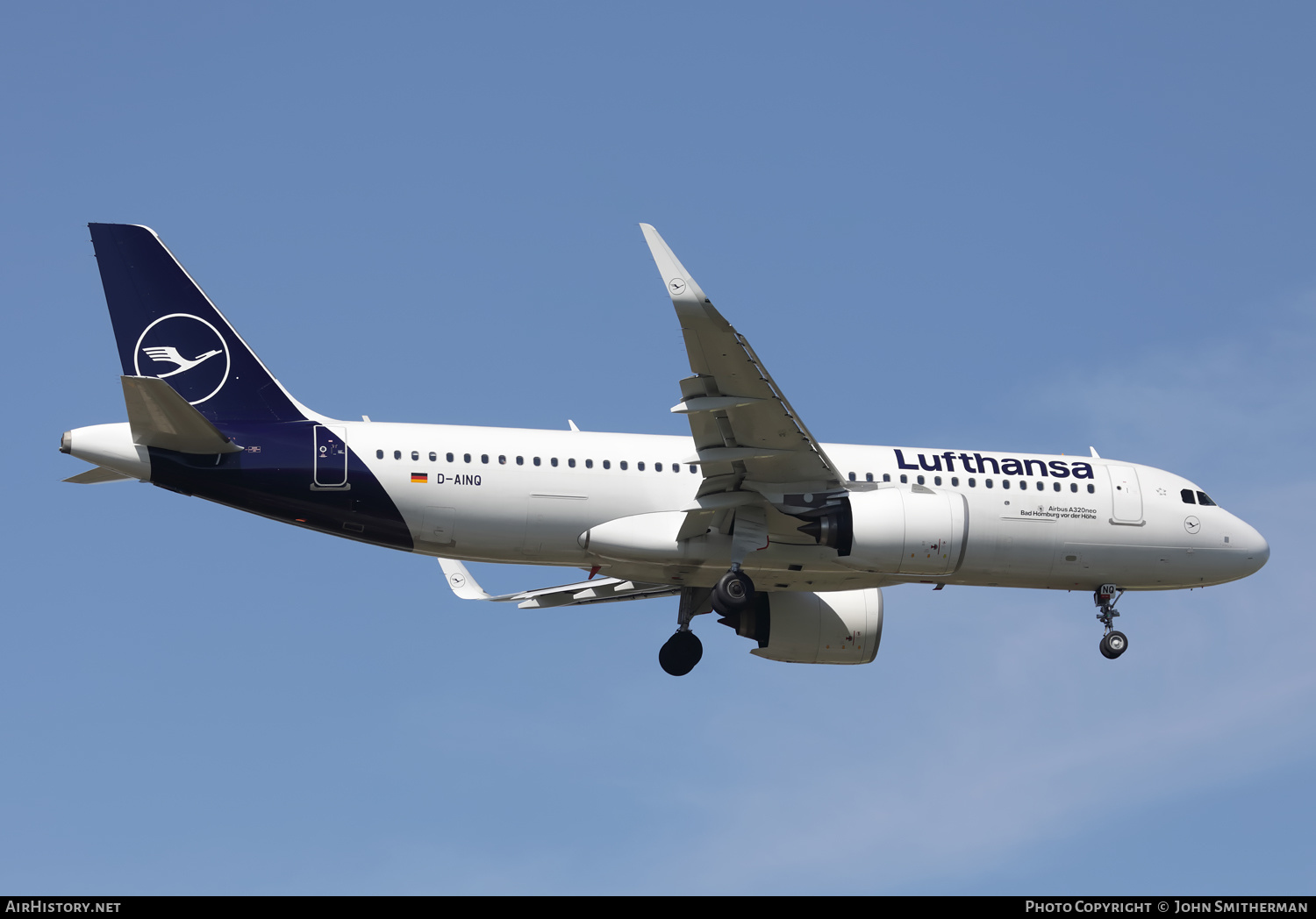 Aircraft Photo of D-AINQ | Airbus A320-271N | Lufthansa | AirHistory.net #355161