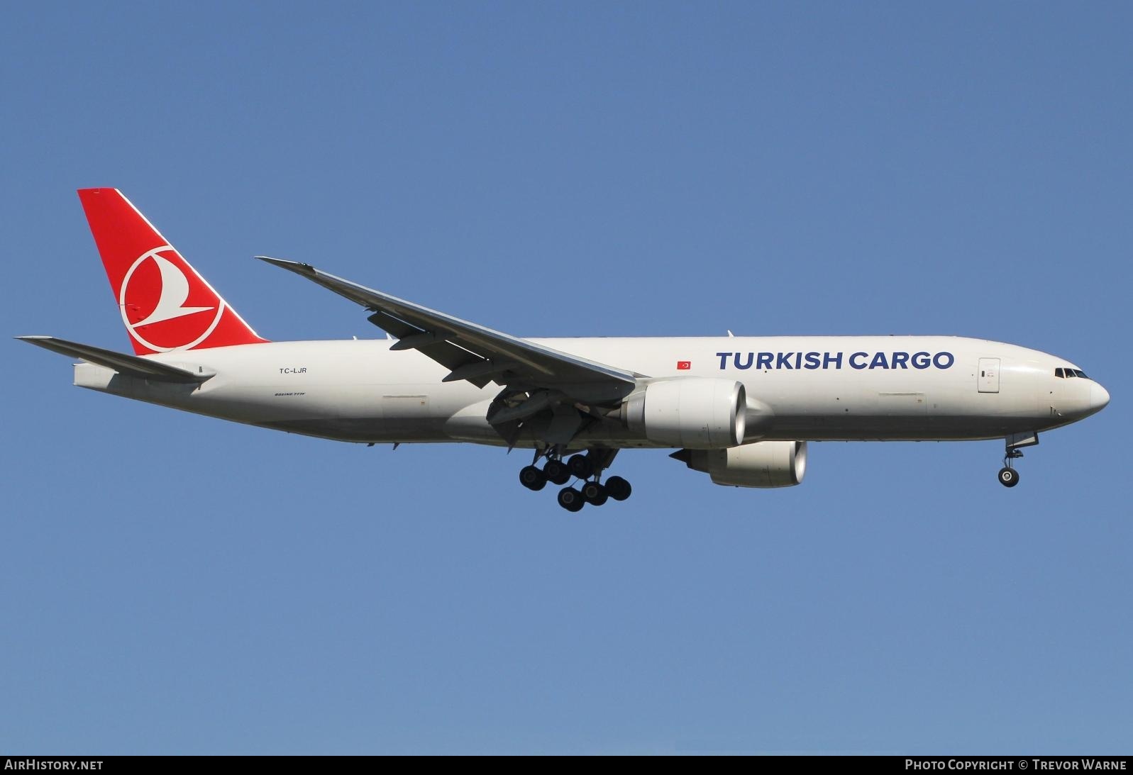 Aircraft Photo of TC-LJR | Boeing 777-F | Turkish Airlines Cargo | AirHistory.net #355177