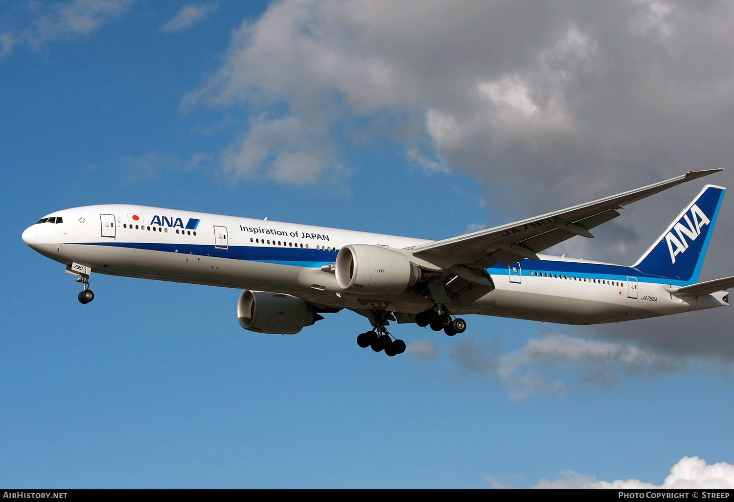Aircraft Photo of JA790A | Boeing 777-381/ER | All Nippon Airways - ANA | AirHistory.net #355184