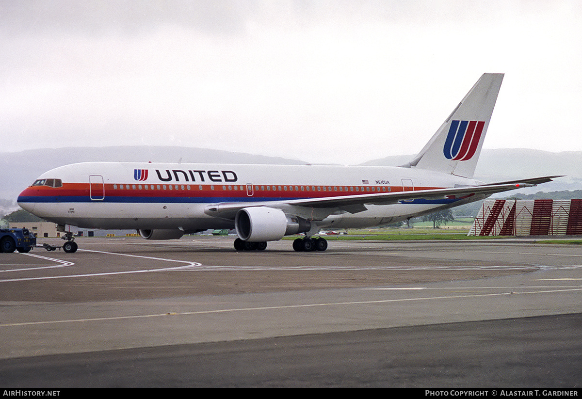 Aircraft Photo of N610UA | Boeing 767-222 | United Airlines | AirHistory.net #355192