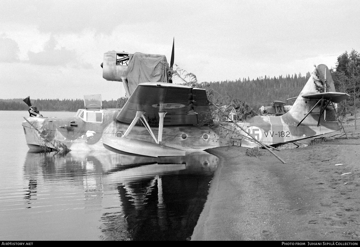 Aircraft Photo of VV-182 | Beriev MBR-2M-34 | Finland - Air Force | AirHistory.net #355200